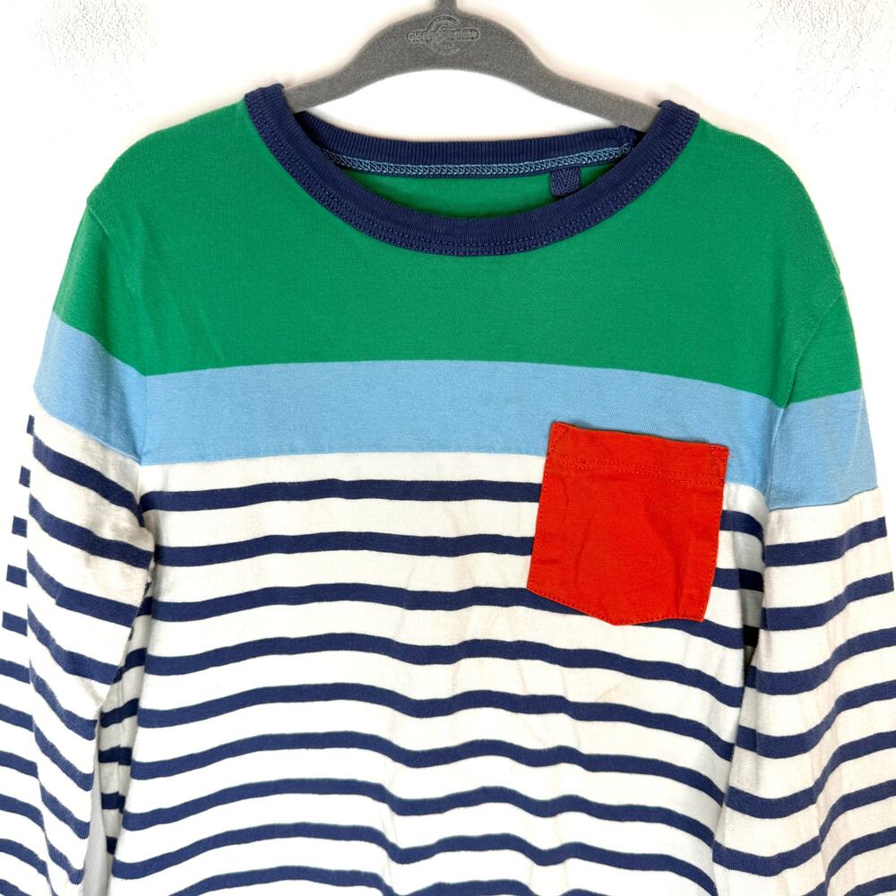 Mini Boden Kids Boys Striped Long Sleeve T Shirt Bundle Of Two Size Small 6-7 - Picture 3 of 16